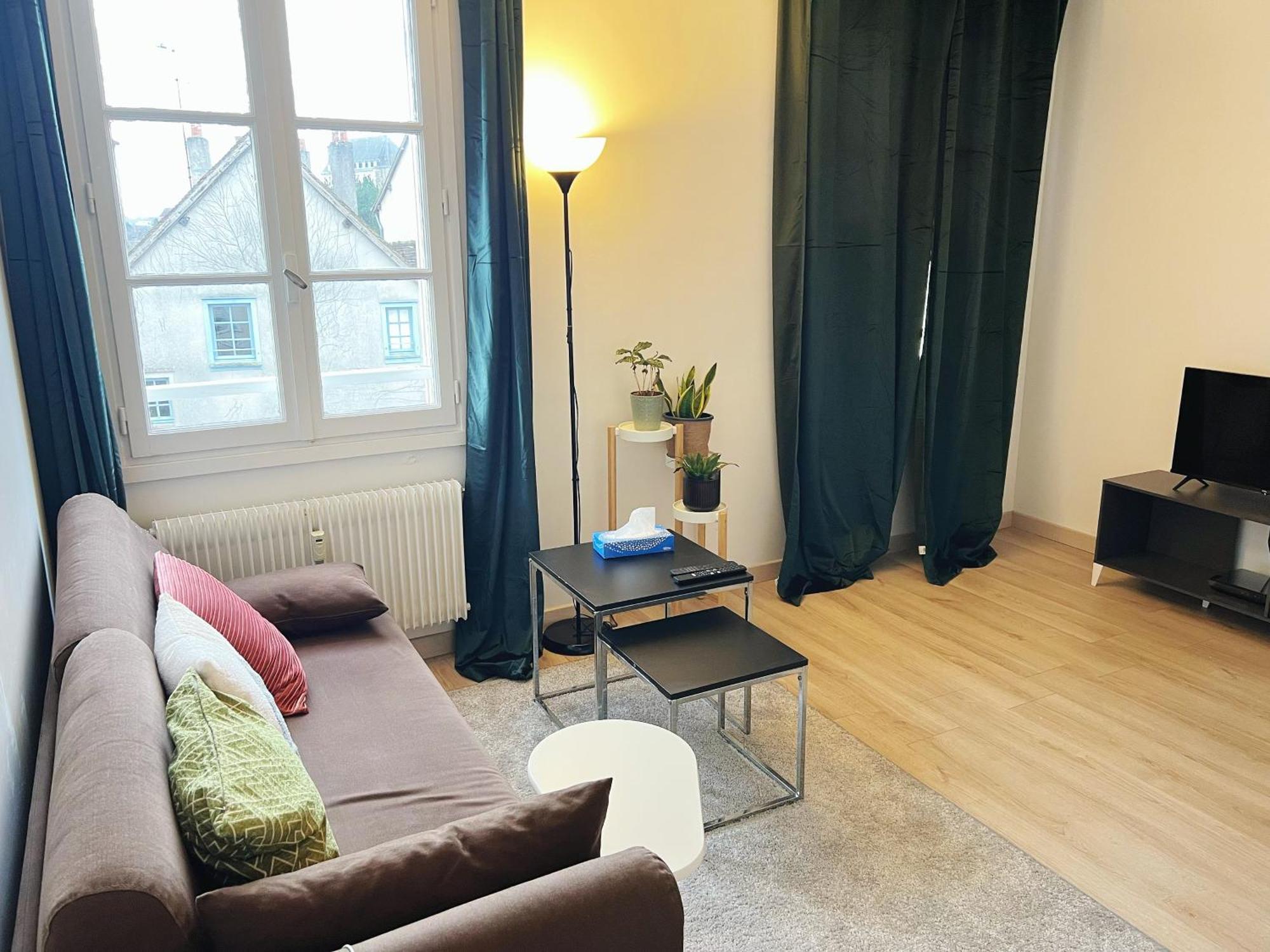 T3 De 55M2 Au Centre De Chartres Avec Parking Apartment Luaran gambar